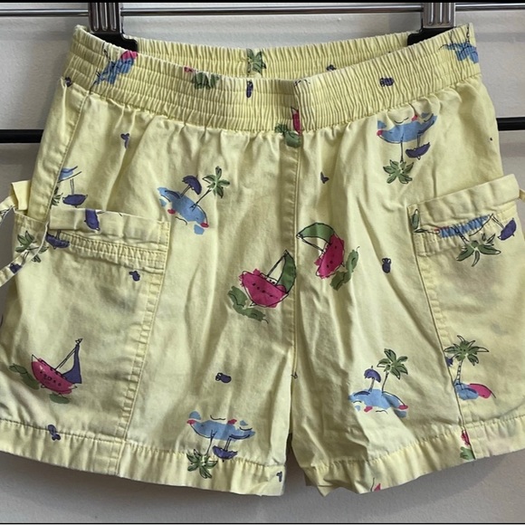 Kids Yellow Talbots Boat Shorts Size 4 - Picture 5 of 6